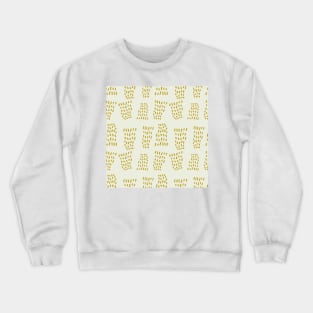 Modern Abstract Shape Patterns IX Crewneck Sweatshirt